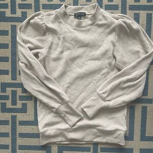 J. Crew Women’s Cream Crewneck Sweater Top